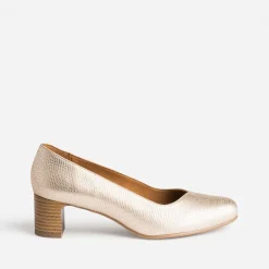 Escarpin dé en cuir embossé^Eram Flex Clearance