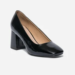 Escarpin verni à bout carré^Eram Online