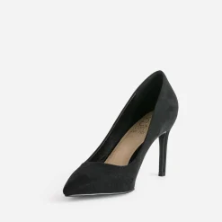Escarpin suédé éco-conçu à talon fin^Texto Sale