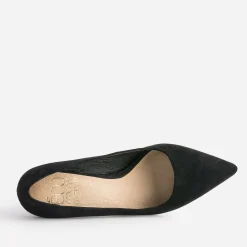 Escarpin suédé éco-conçu à talon fin^Texto Sale