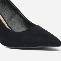 Escarpin suédé éco-conçu à talon fin^Texto Sale
