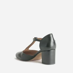 Escarpin-salomé éco-conçu en cuir^Eram Sale