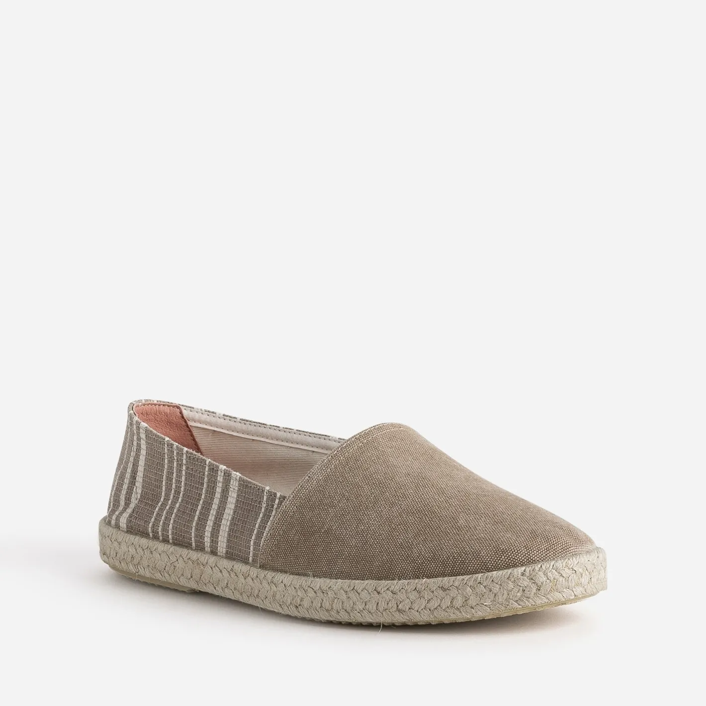 Espadrille toile motif rayures^Eram Online