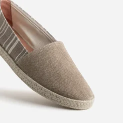 Espadrille toile motif rayures^Eram Online
