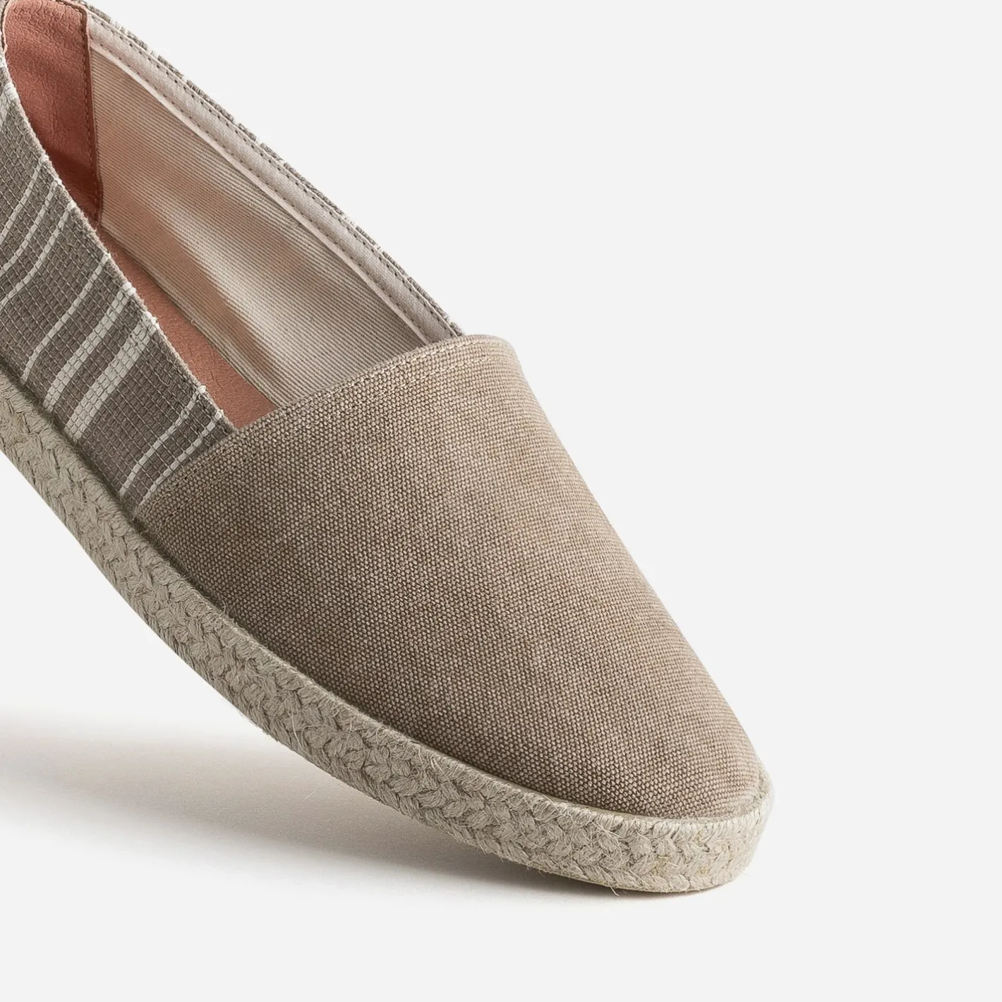 Espadrille toile motif rayures^Eram Online