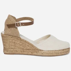 Espadrille compensée écrue^Eram Best