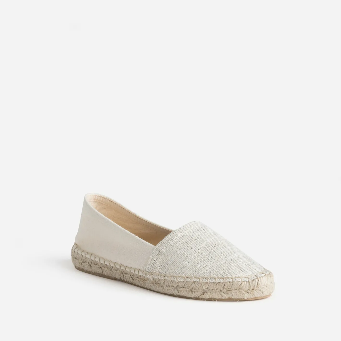 Espadrille écrue et ée toile^Eram Sale