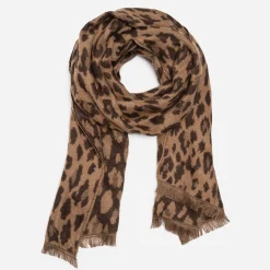 Etole beige jacquard motif léopard^Eram Hot