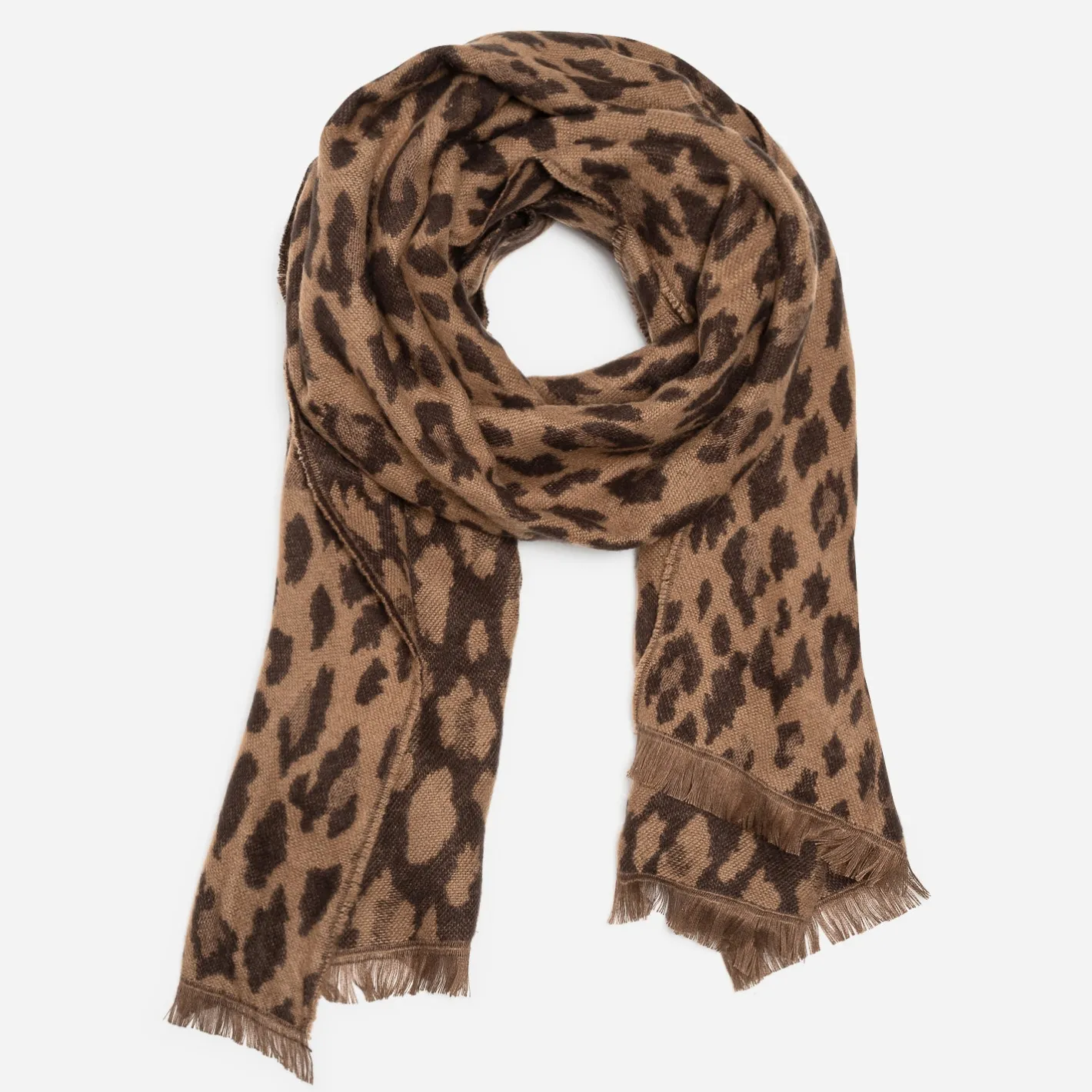 Etole beige jacquard motif léopard^Eram Hot