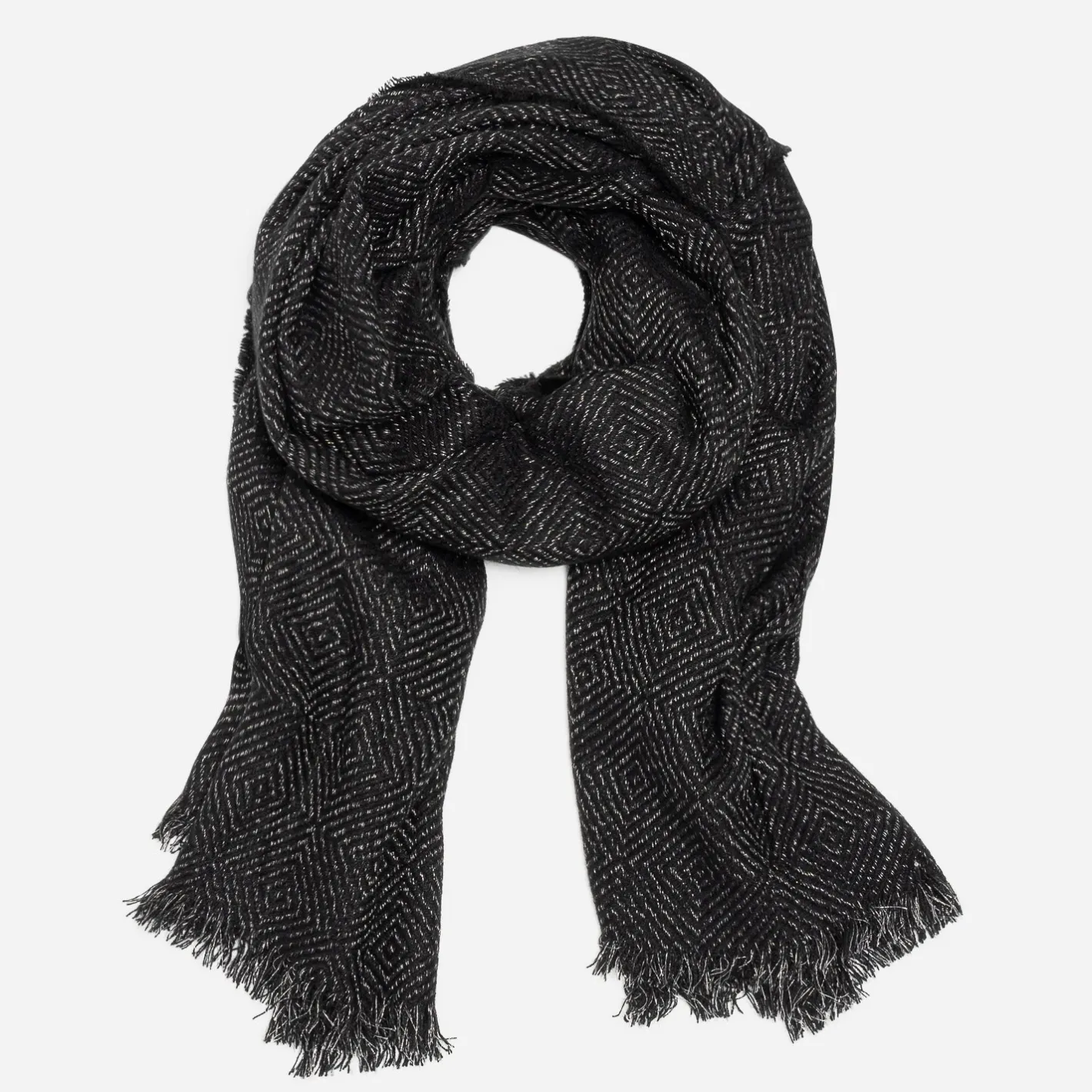 Etole e et gris argenté à motifs chevrons^Texto Discount