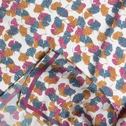 Foulard écru imprimé feuilles^Eram Online