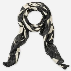 Foulard motif maxi feuilles^Eram Outlet