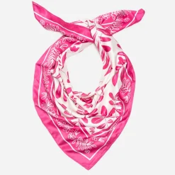 Foulard et blanc motif floral - Sélection Octobre^Eram Discount