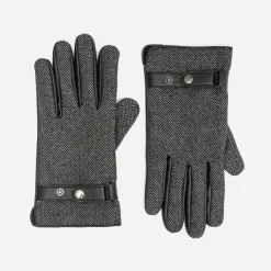 Gants bi-matière à motif chevrons^Eram Best