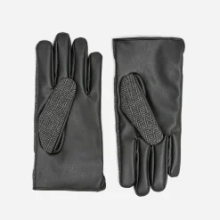 Gants bi-matière à motif chevrons^Eram Best