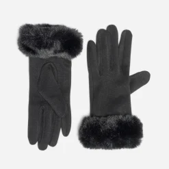 Gants s avec bords imitation fourrure^Eram Discount