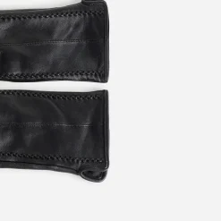 Gants s en cuir avec détails embossés^Eram New
