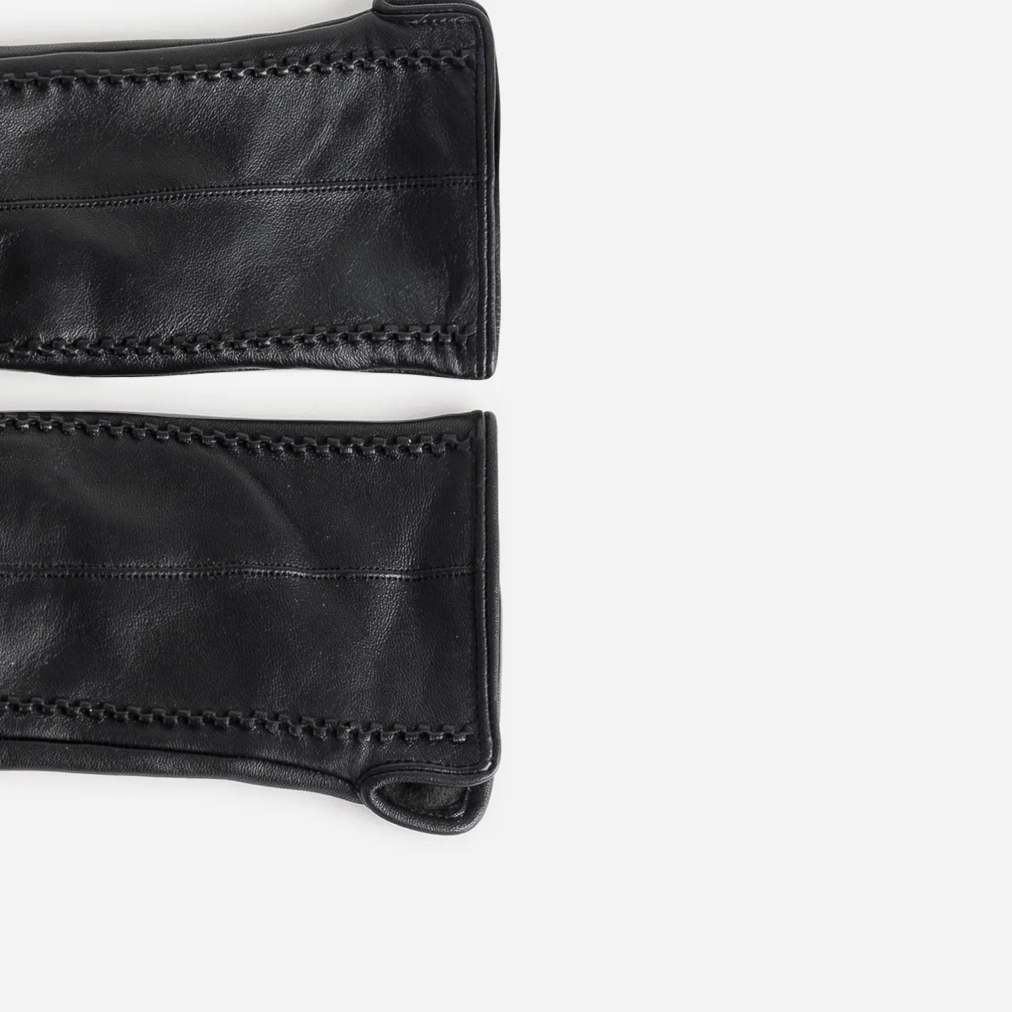 Gants s en cuir avec détails embossés^Eram New