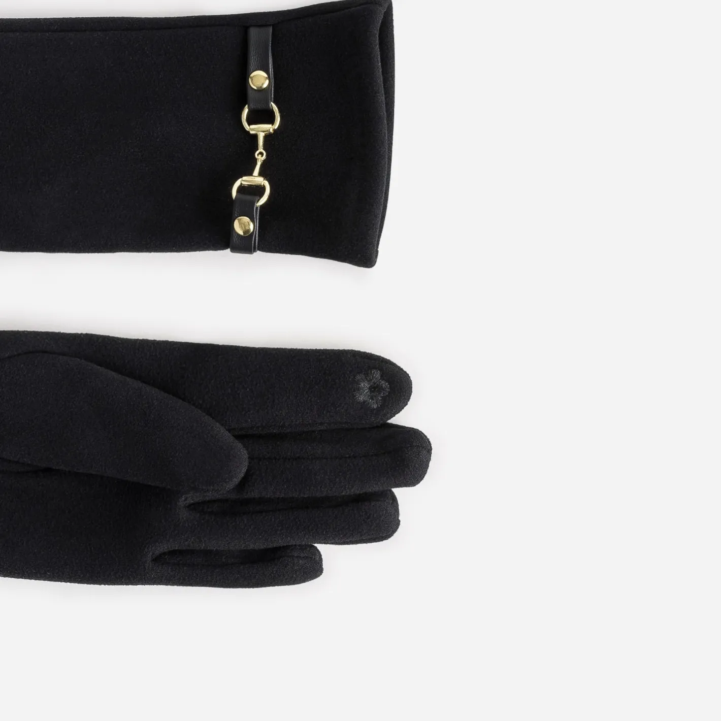 Gants s en textile décor mors^Eram Discount