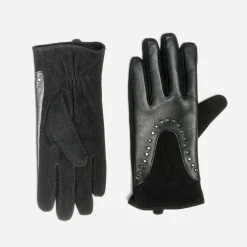 Gants s en cuir à clous^Texto Best