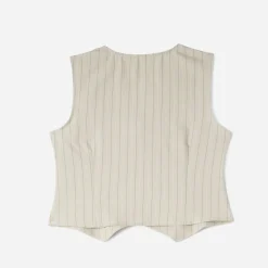 Gilet de costume rayures tennis^Texto Outlet