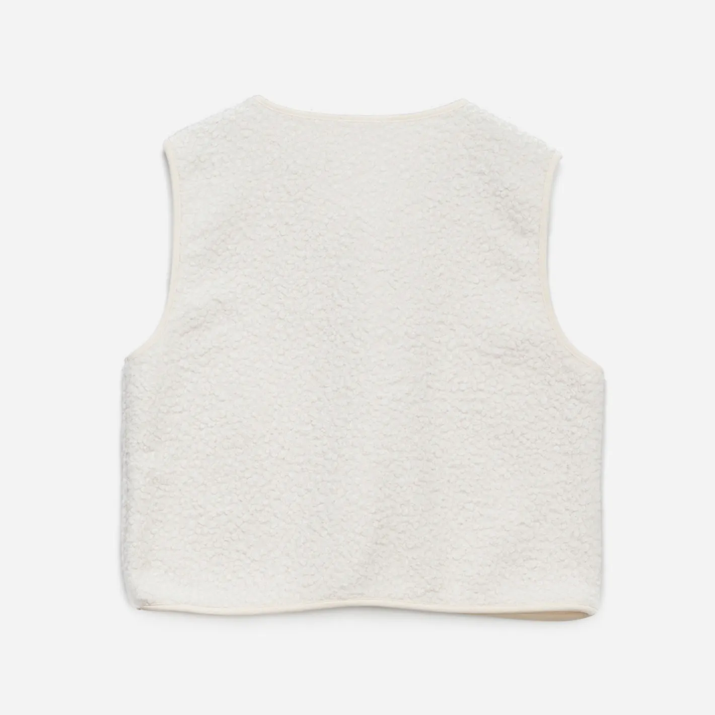 Gilet écru sans manches^Texto Online