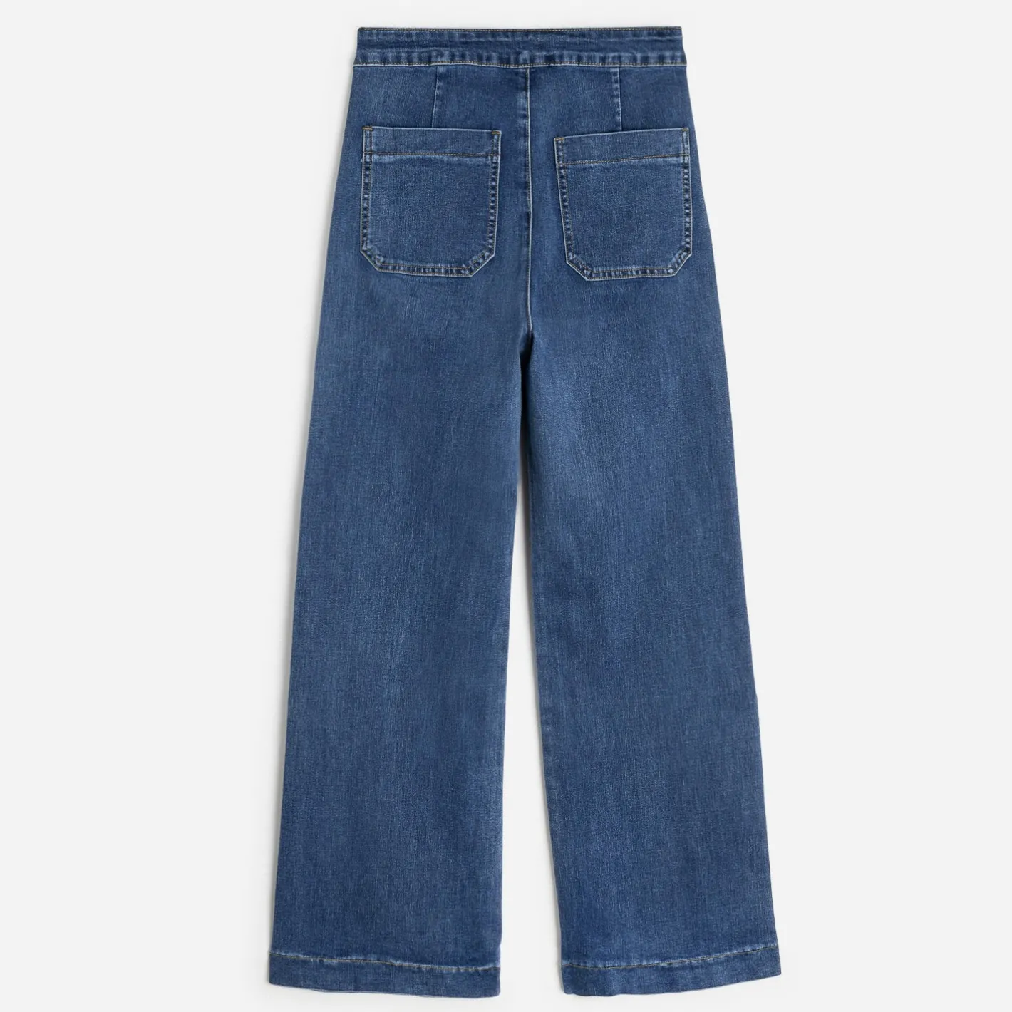 Jean denim à pont^Texto New