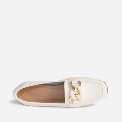 Mocassin beige éco-conçu en cuir^Eram Hot