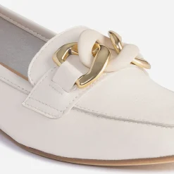 Mocassin beige éco-conçu en cuir^Eram Hot