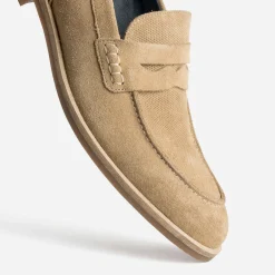 Mocassin cuir velours éco-conçu^Eram Outlet