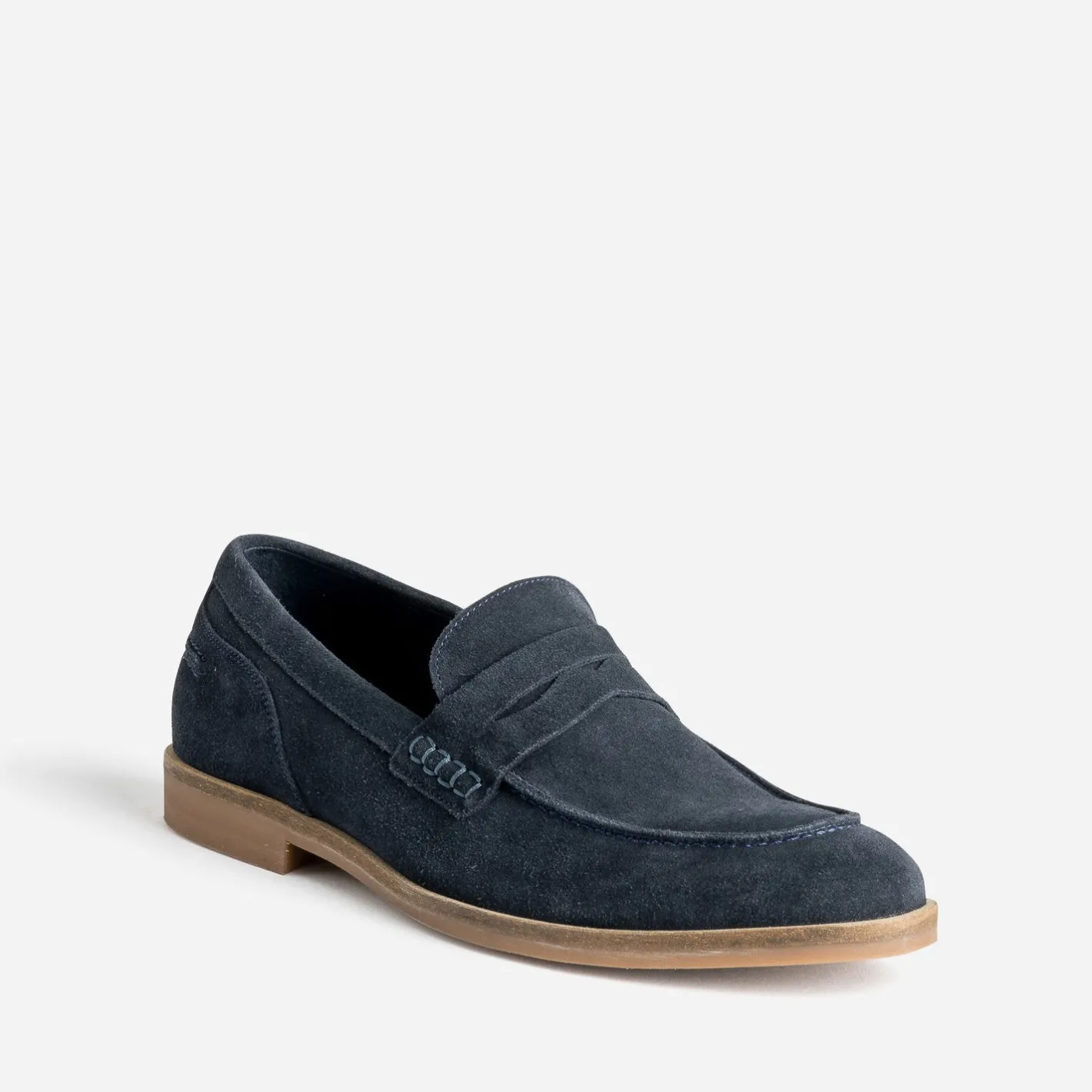 Mocassin cuir velours éco-conçu^Eram Hot