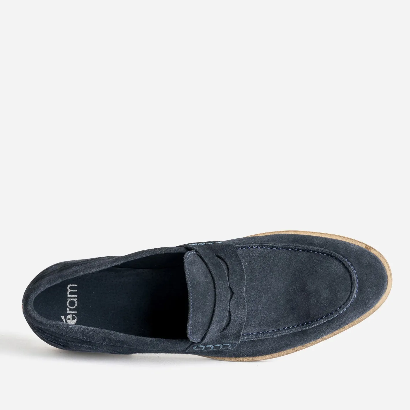 Mocassin cuir velours éco-conçu^Eram Hot