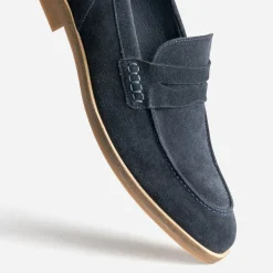 Mocassin cuir velours éco-conçu^Eram Hot
