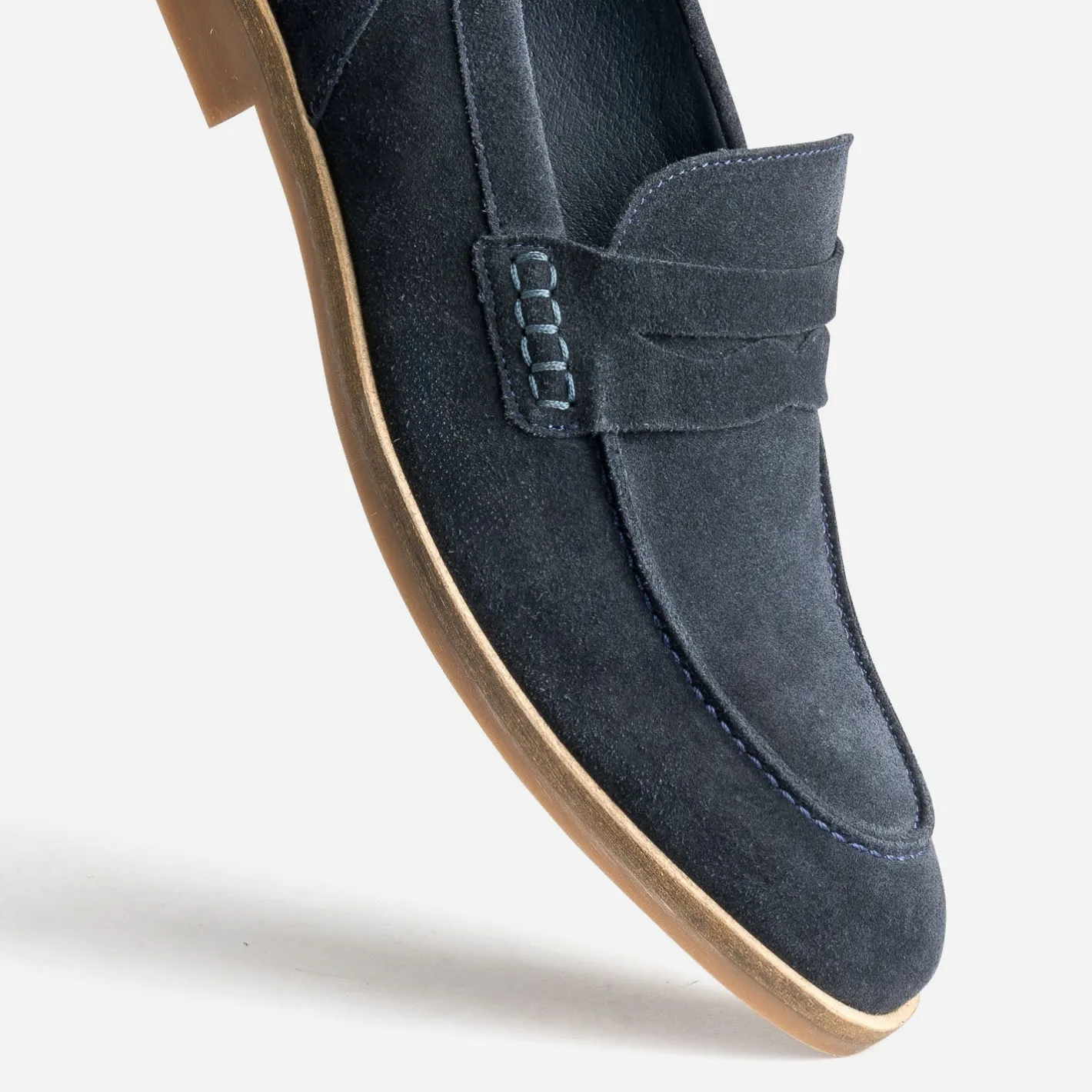 Mocassin cuir velours éco-conçu^Eram Hot