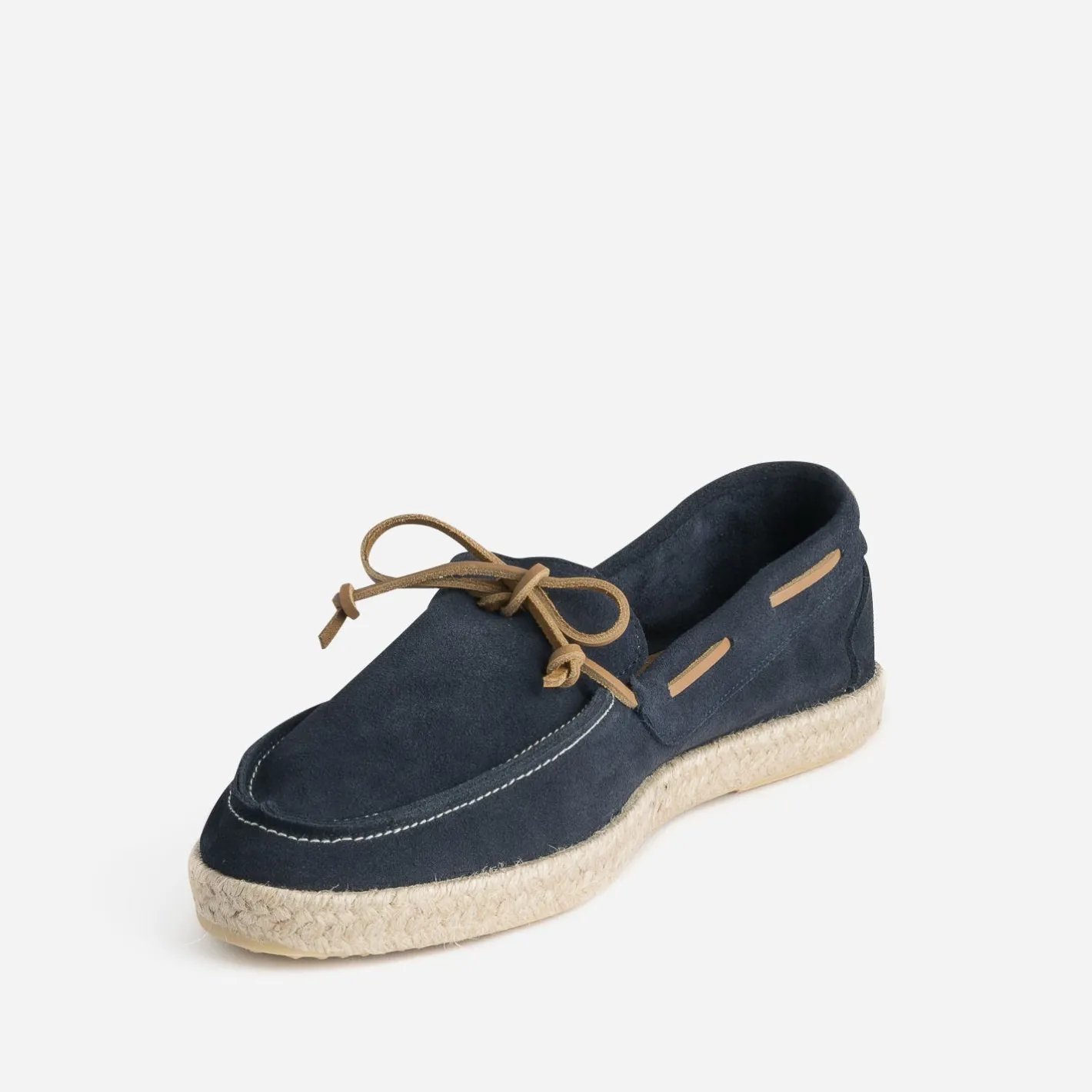 Mocassin-bateau en cuir velours^Eram Sale