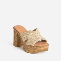 Mule à talon tressée^Texto Outlet