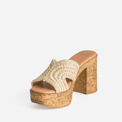 Mule à talon tressée^Texto Outlet