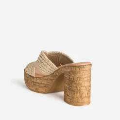 Mule à talon tressée^Texto Outlet