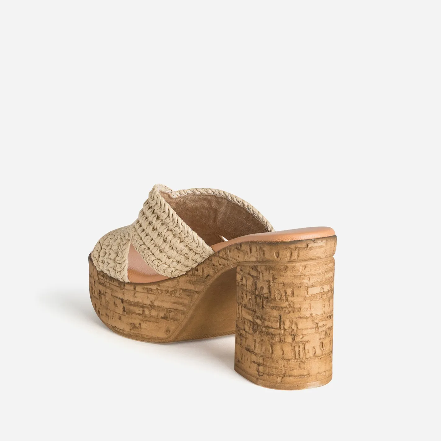 Mule à talon tressée^Texto Outlet