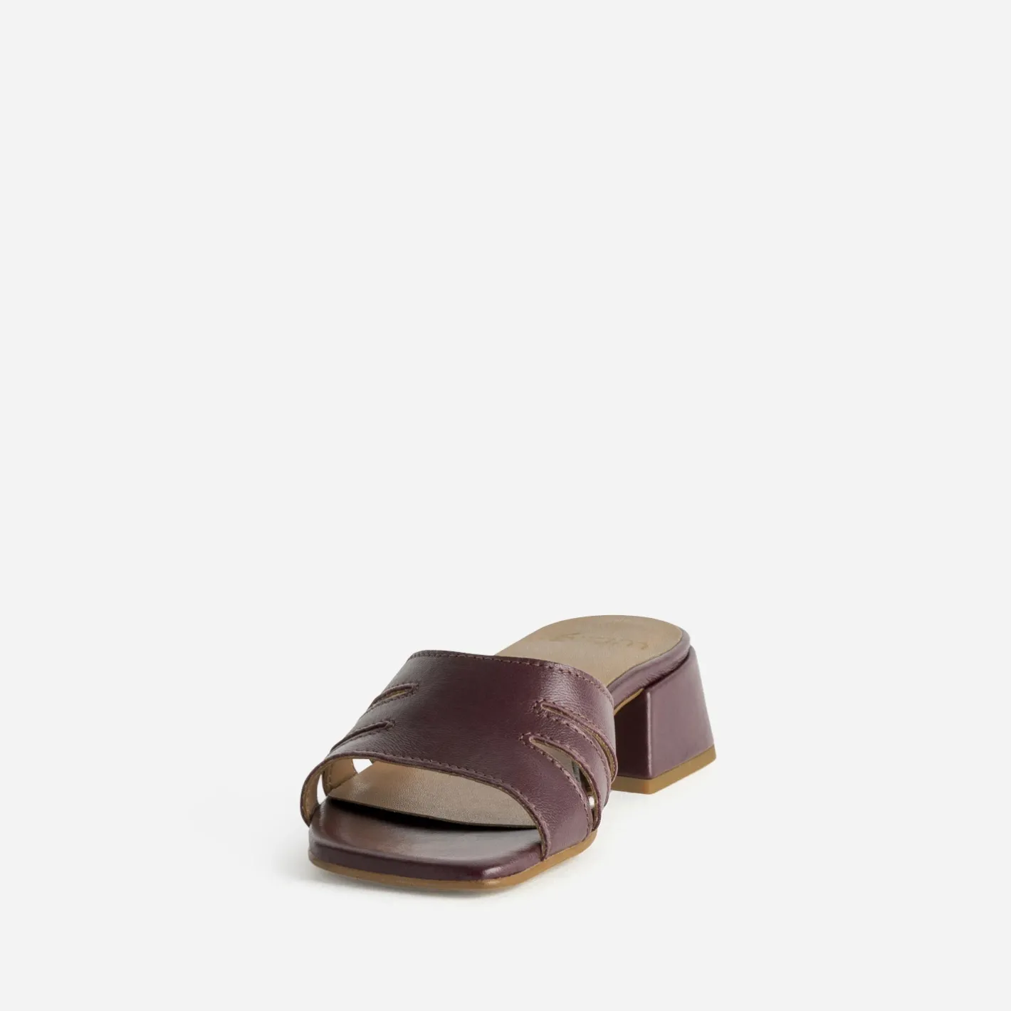 Mule à talon cuir^Eram Outlet