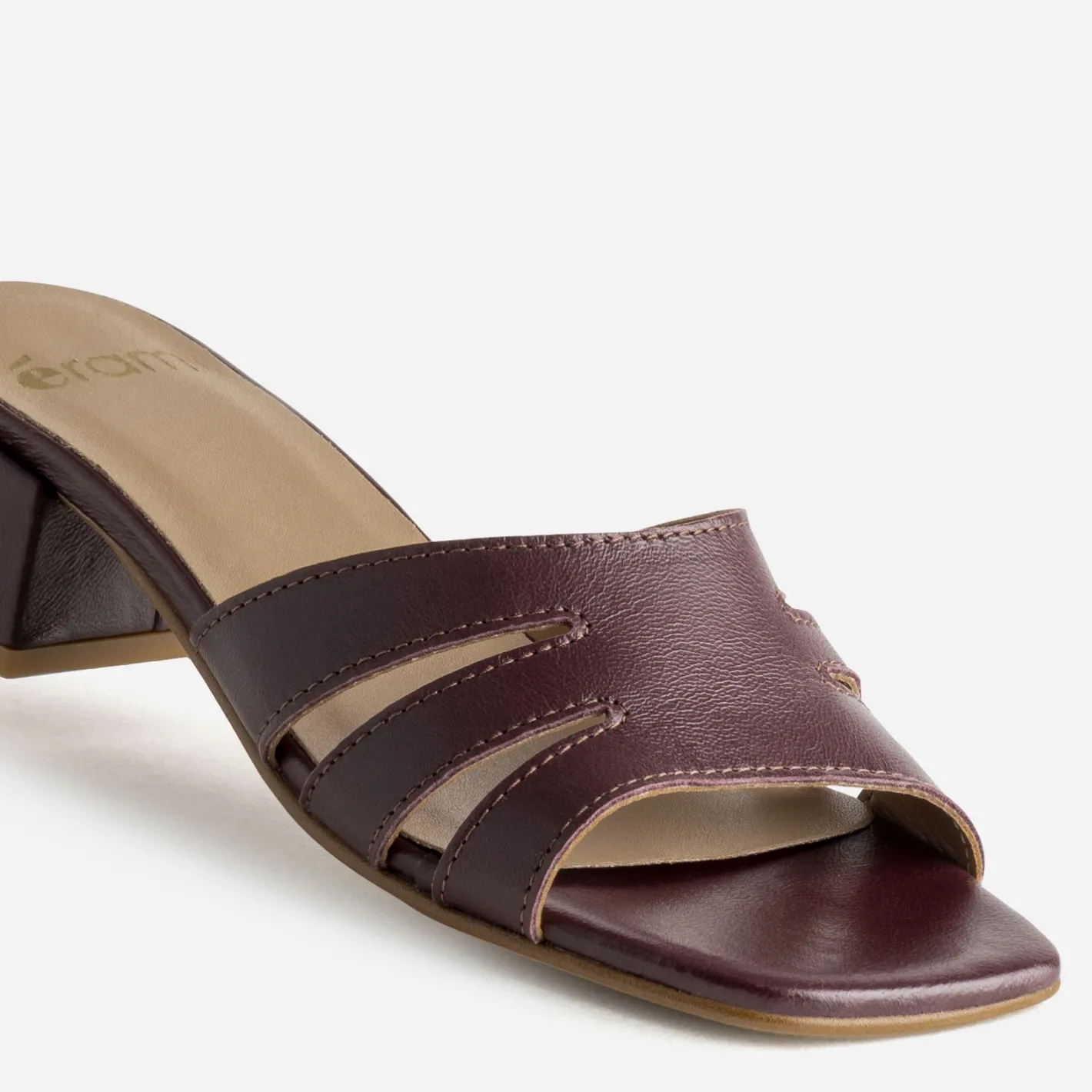 Mule à talon cuir^Eram Outlet
