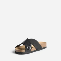 Mule anatomique e en cuir velours^Eram Hot