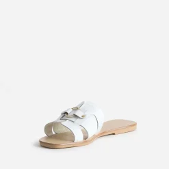 Mule he en cuir embossé croco^Eram Best