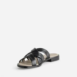 Mule e cuir brides souples^Caprice Online