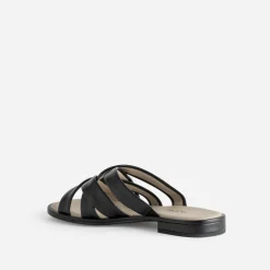 Mule e cuir brides souples^Caprice Online