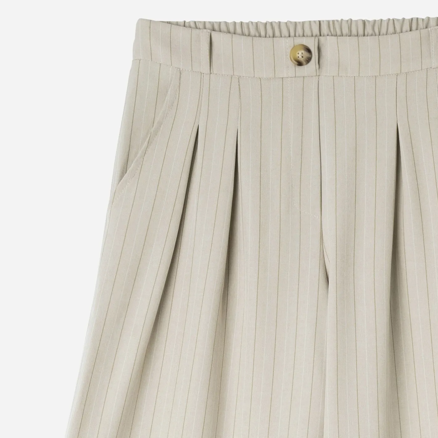 Pantalon de tailleur rayures tennis^Texto Hot