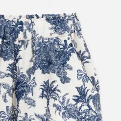 Pantalon écru imprimé palmiers^Texto Clearance