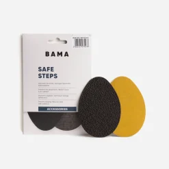 Patins antiglisse bruns foncés auto-adhésifs^Bama