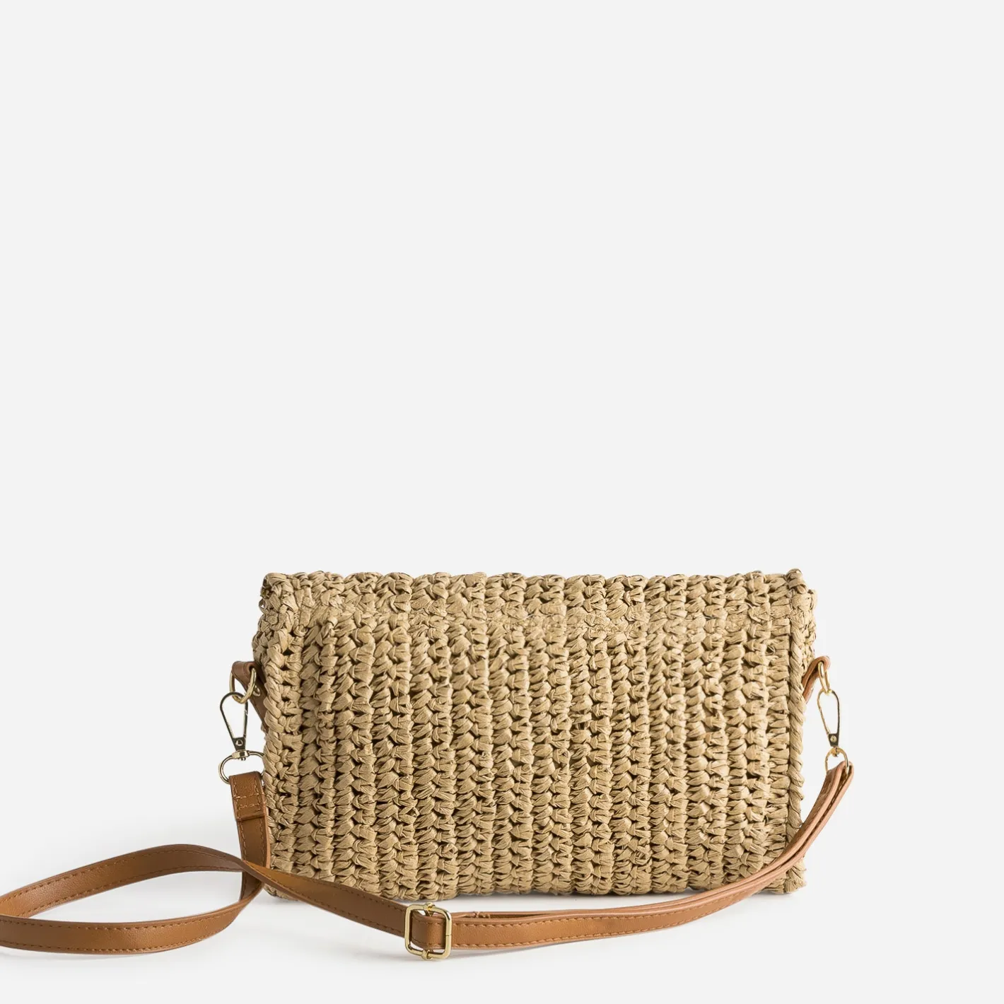 Pochette paille tressée^Eram Discount