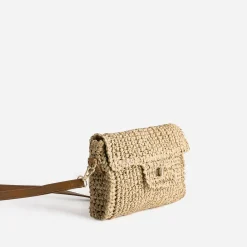 Pochette paille tressée^Eram Discount